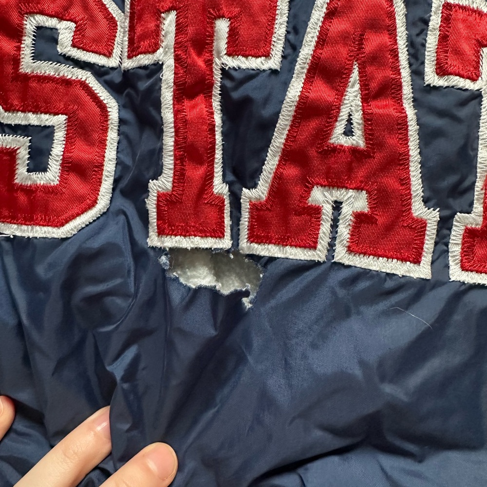 Iowa State Navy Jacket with Red Lettering - Picture 4 of 4